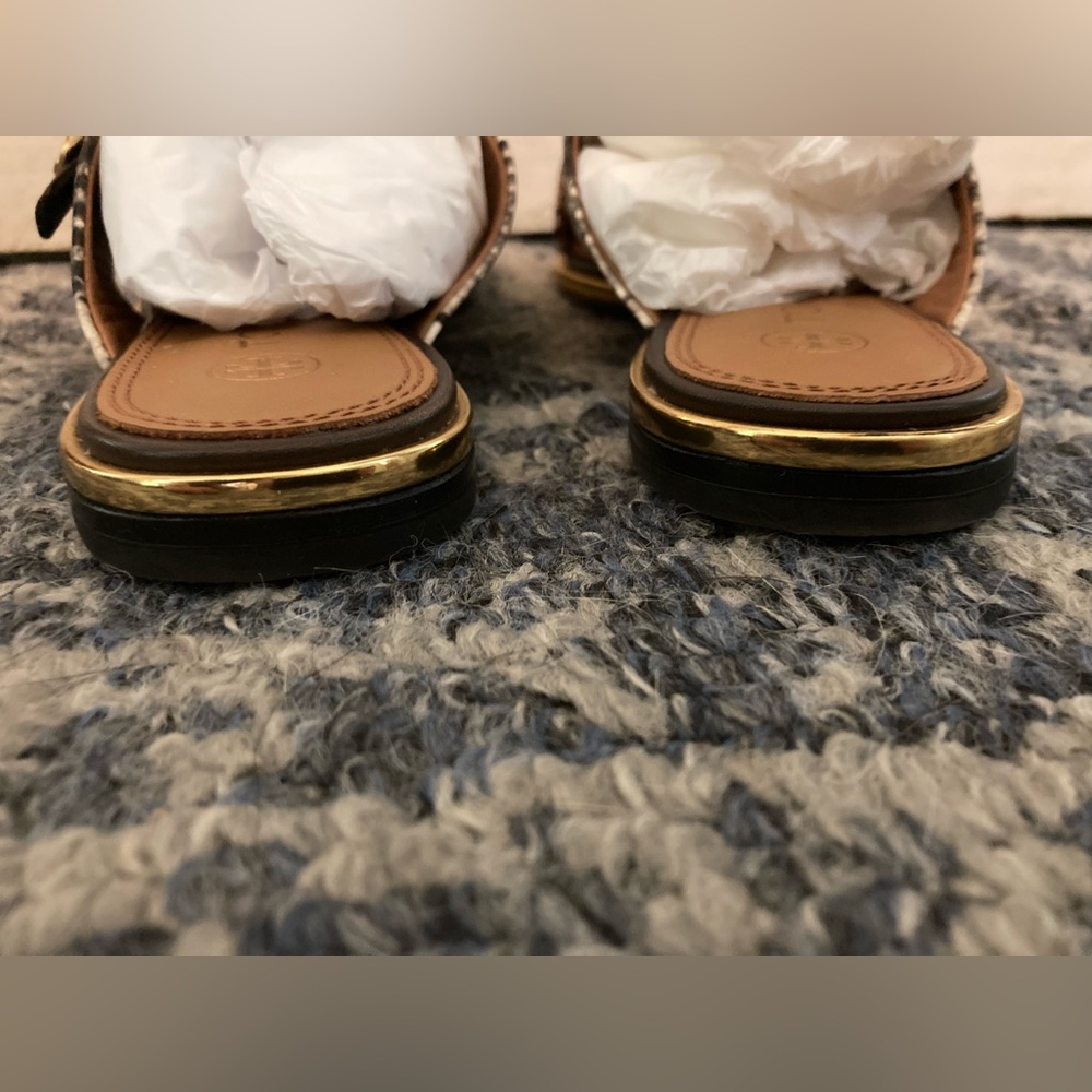 Tory Burch Delaney snakeskin slide - Picture 4 of 4